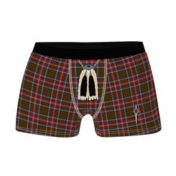 ScotsTee Shop Scottish Sillars Clan Highland Kilt Sporran Tartan Boxer Briefs