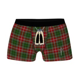 ScotsTee Shop Scottish MacWhirter Clan Highland Kilt Sporran Tartan Boxer Briefs