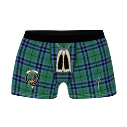 ScotsTee Shop Scottish Keith Ancient Clan Crest Highland Kilt Sporran Tartan Boxer Briefs