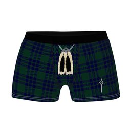 ScotsTee Shop Scottish Montgomery Clan Highland Kilt Sporran Tartan Boxer Briefs