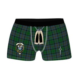 ScotsTee Shop Scottish Hope Vere Clan Crest Highland Kilt Sporran Tartan Boxer Briefs