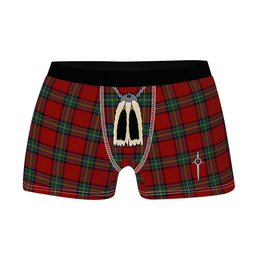 ScotsTee Shop Scottish Mensah Clan Highland Kilt Sporran Tartan Boxer Briefs