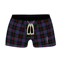 ScotsTee Shop Scottish Nairn Clan Highland Kilt Sporran Tartan Boxer Briefs
