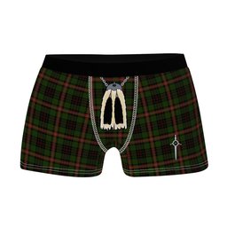 ScotsTee Shop Scottish Pilette of Kinnear Clan Highland Kilt Sporran Tartan Boxer Briefs