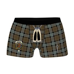 ScotsTee Shop Scottish Graham of Menteith Weathered Clan Crest Highland Kilt Sporran Tartan Boxer Briefs