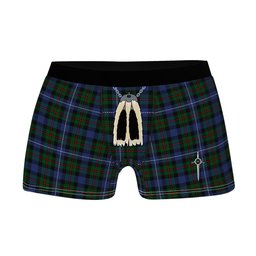 ScotsTee Shop Scottish Robertson Hunting Clan Highland Kilt Sporran Tartan Boxer Briefs
