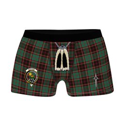 ScotsTee Shop Scottish Buchan Ancient Clan Crest Highland Kilt Sporran Tartan Boxer Briefs