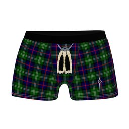 ScotsTee Shop Scottish Sutherland Modern Clan Highland Kilt Sporran Tartan Boxer Briefs