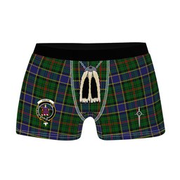 ScotsTee Shop Scottish Ogilvie Hunting 1 Clan Crest Highland Kilt Sporran Tartan Boxer Briefs