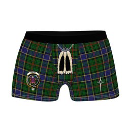 ScotsTee Shop Scottish Ogilvie Hunting 1 Clan Crest Highland Kilt Sporran Tartan Boxer Briefs