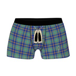 ScotsTee Shop Scottish US Marine Clan Highland Kilt Sporran Tartan Boxer Briefs