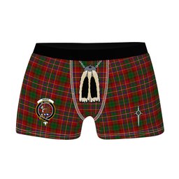 ScotsTee Shop Scottish Innes Clan Crest Highland Kilt Sporran Tartan Boxer Briefs