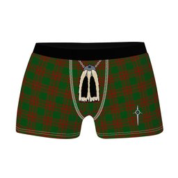 ScotsTee Shop Scottish Menzies Clan Highland Kilt Sporran Tartan Boxer Briefs