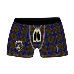 ScotsTee Shop Scottish Beattie (Beatty) Clan Crest Highland Kilt Sporran Tartan Boxer Briefs