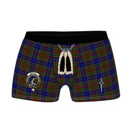 ScotsTee Shop Scottish Beattie (Beatty) Clan Crest Highland Kilt Sporran Tartan Boxer Briefs