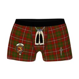 ScotsTee Shop Scottish Hay Clan Crest Highland Kilt Sporran Tartan Boxer Briefs
