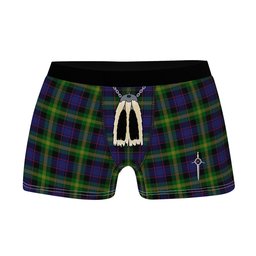 ScotsTee Shop Scottish Watson Clan Highland Kilt Sporran Tartan Boxer Briefs