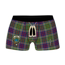 ScotsTee Shop Scottish Bowie Modern Clan Crest Highland Kilt Sporran Tartan Boxer Briefs