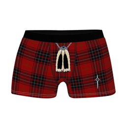 ScotsTee Shop Scottish Wemyss Clan Highland Kilt Sporran Tartan Boxer Briefs