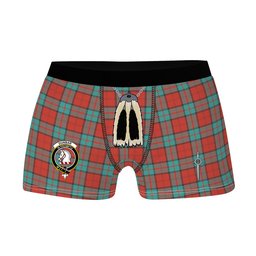 ScotsTee Shop Scottish Dunbar Ancient Clan Crest Highland Kilt Sporran Tartan Boxer Briefs