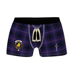 ScotsTee Shop Scottish MacIver of Strome Clan Crest Highland Kilt Sporran Tartan Boxer Briefs