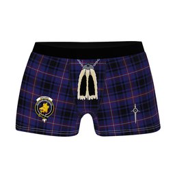 ScotsTee Shop Scottish MacIver of Strome Clan Crest Highland Kilt Sporran Tartan Boxer Briefs
