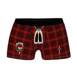 ScotsTee Shop Scottish MacDonald of Ardnamurchan Clan Crest Highland Kilt Sporran Tartan Boxer Briefs