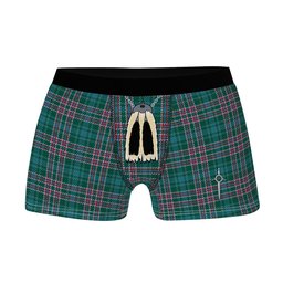 ScotsTee Shop Scottish Ralston USA Modern Clan Highland Kilt Sporran Tartan Boxer Briefs