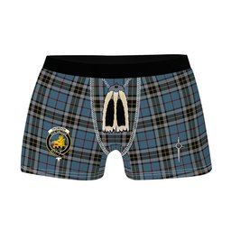 ScotsTee Shop Scottish Thomson Clan Crest Highland Kilt Sporran Tartan Boxer Briefs
