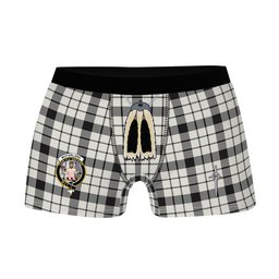 ScotsTee Shop Scottish McFarland Black White Ancient Clan Crest Highland Kilt Sporran Tartan Boxer Briefs