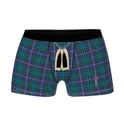 ScotsTee Shop Scottish Sandilands Clan Highland Kilt Sporran Tartan Boxer Briefs