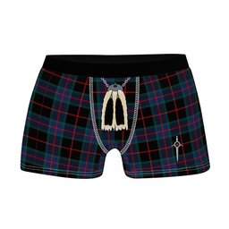 ScotsTee Shop Scottish Nairn Modern Clan Highland Kilt Sporran Tartan Boxer Briefs