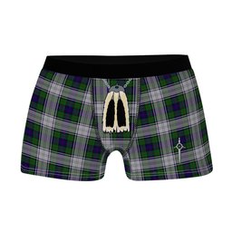 ScotsTee Shop Scottish Murray of Atholl Dress Clan Highland Kilt Sporran Tartan Boxer Briefs