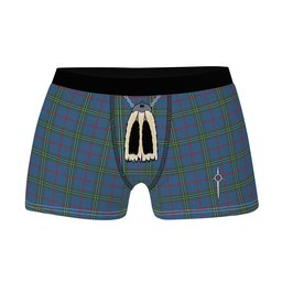 ScotsTee Shop Scottish Norris (Norreys) Modern Clan Highland Kilt Sporran Tartan Boxer Briefs