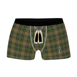 ScotsTee Shop Scottish O_Farrell Clan Highland Kilt Sporran Tartan Boxer Briefs