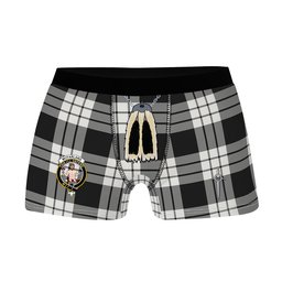 ScotsTee Shop Scottish McFarland Black White Clan Crest Highland Kilt Sporran Tartan Boxer Briefs