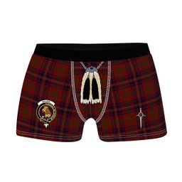 ScotsTee Shop Scottish Walker Clan Crest Highland Kilt Sporran Tartan Boxer Briefs