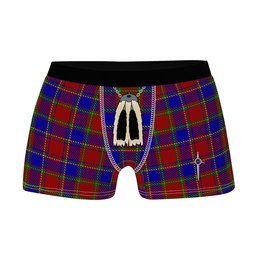 ScotsTee Shop Scottish Mair Clan Highland Kilt Sporran Tartan Boxer Briefs