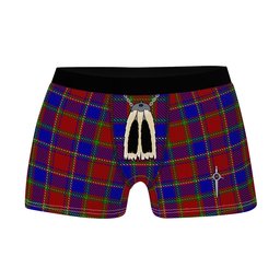 ScotsTee Shop Scottish Mair Clan Highland Kilt Sporran Tartan Boxer Briefs