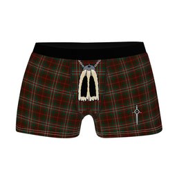 ScotsTee Shop Scottish Scott Hunting Clan Highland Kilt Sporran Tartan Boxer Briefs