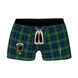 ScotsTee Shop Scottish Turnbull Hunting Modern Clan Clan Crest Highland Kilt Sporran Tartan Boxer Briefs