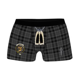 ScotsTee Shop Scottish Drummond Grey Clan Crest Highland Kilt Sporran Tartan Boxer Briefs