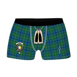 ScotsTee Shop Scottish Oliphant Ancient Clan Clan Crest Highland Kilt Sporran Tartan Boxer Briefs