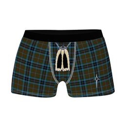ScotsTee Shop Scottish Thompson Hunting Clan Highland Kilt Sporran Tartan Boxer Briefs