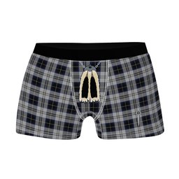 ScotsTee Shop Scottish Menzies Black Dress Clan Highland Kilt Sporran Tartan Boxer Briefs