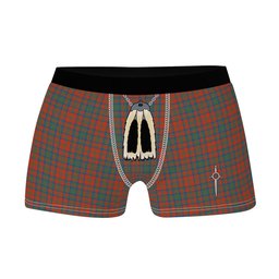 ScotsTee Shop Scottish Matheson Ancient Clan Highland Kilt Sporran Tartan Boxer Briefs