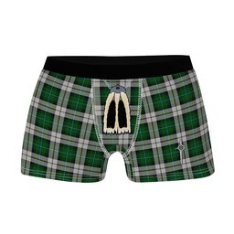 ScotsTee Shop Scottish McCandlish Arisaid Green Clan Highland Kilt Sporran Tartan Boxer Briefs