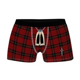 ScotsTee Shop Scottish MacSwan Clan Highland Kilt Sporran Tartan Boxer Briefs