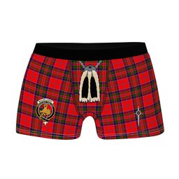 ScotsTee Shop Scottish MacGillivray Modern Clan Crest Highland Kilt Sporran Tartan Boxer Briefs