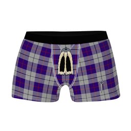ScotsTee Shop Scottish MacRae Dress Purple 1 Clan Highland Kilt Sporran Tartan Boxer Briefs